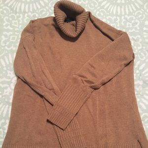 J. Crew merino camel turtleneck